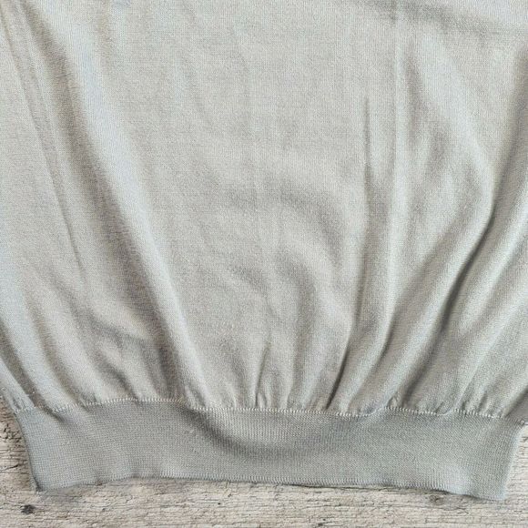 Nike Golf Men's V-Neck Sweater Vest Size Medium Gray Elastic Waist - Picture 6 of 11